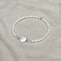 Korálkový náramek Pearls Lentil