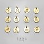Náramky EMMA - přívěsky zodiac (zlatá barva)